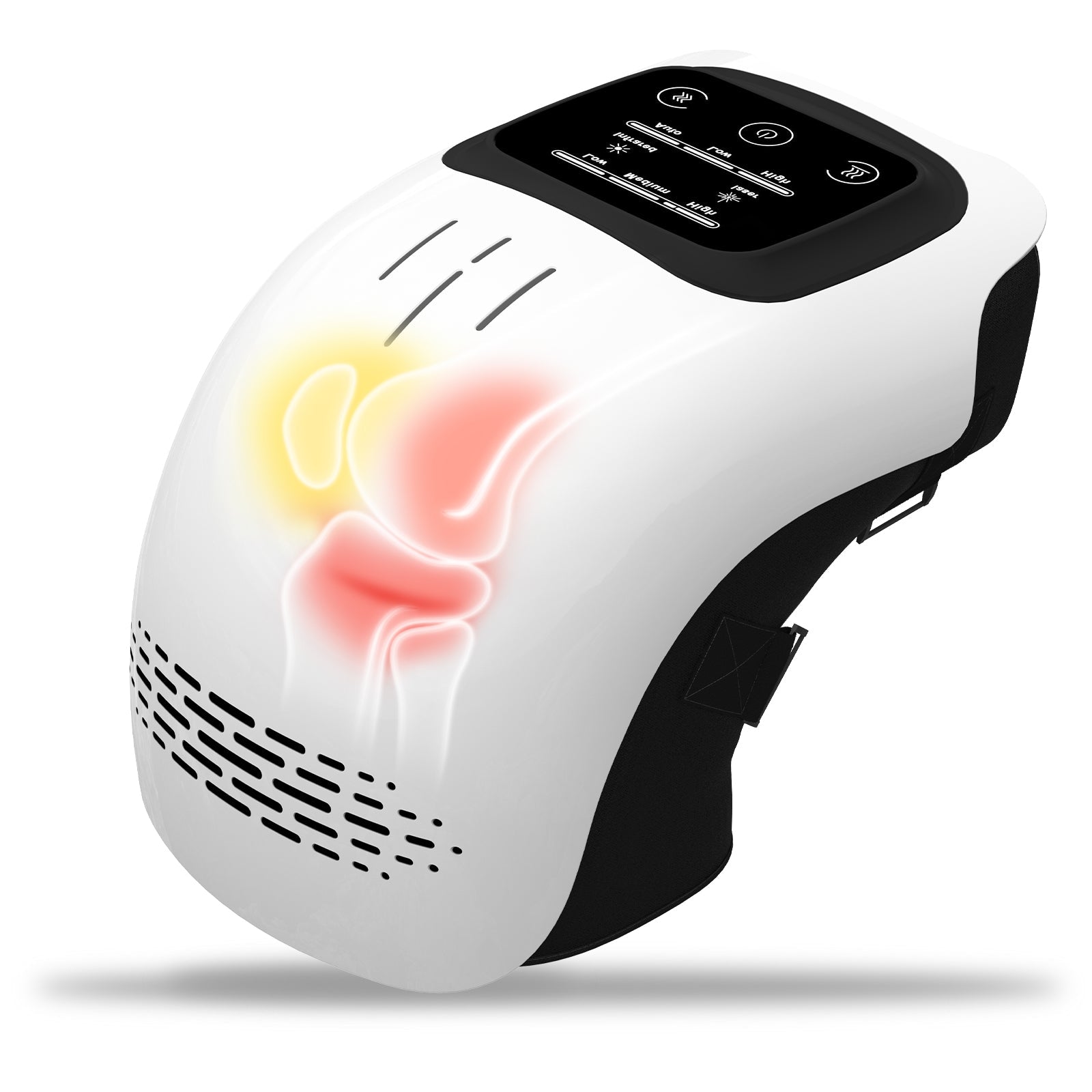 Intelligent Home Use Electric Intelligent Kneading Heating Knee Massager Rechargeable Pain Relief Infrared Laser Vibration Knee Massager - e & cj8e & cj8