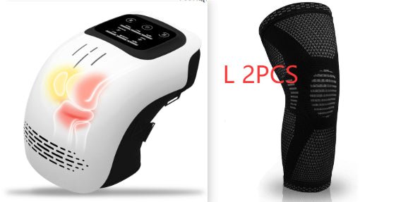 Intelligent Home Use Electric Intelligent Kneading Heating Knee Massager Rechargeable Pain Relief Infrared Laser Vibration Knee Massager - e & cj8e & cj8