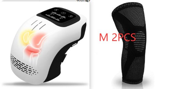 Intelligent Home Use Electric Intelligent Kneading Heating Knee Massager Rechargeable Pain Relief Infrared Laser Vibration Knee Massager - e & cj8e & cj8