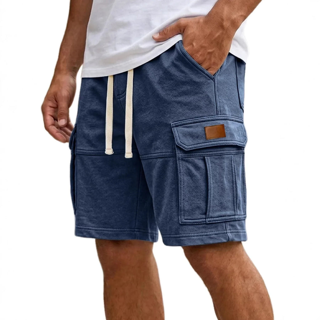 Men's Cargo Shorts With Pockets Fashion Summer Vacation Short Pants - e & cj8e & cj8