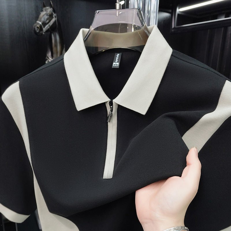 Men's Short - sleeve Lightweight Breathable T-shirt - e & cj8e & cj8