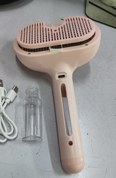 Pet Comb Self Cleaning Pets Hair Remover Brush For Dogs Grooming Tools Dematting Comb Built - in Mist Humidifier Pet Products - e & cj8e & cj8
