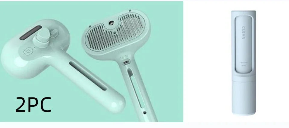 Pet Comb Self Cleaning Pets Hair Remover Brush For Dogs Grooming Tools Dematting Comb Built - in Mist Humidifier Pet Products - e & cj8e & cj8
