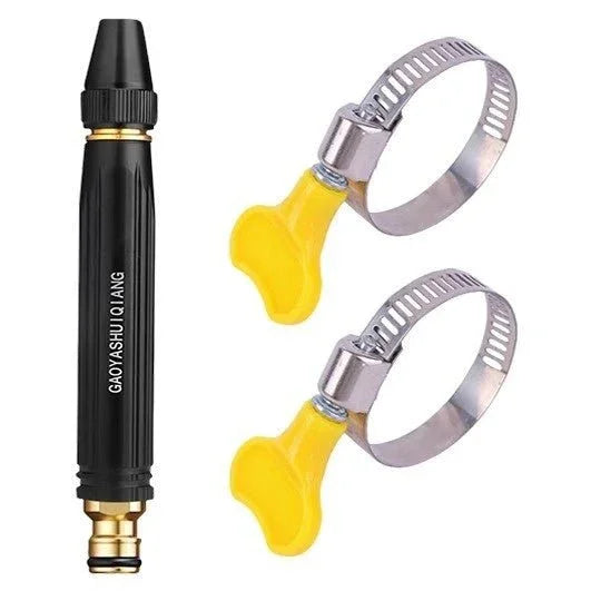 Portable High Pressure Washing Water Gun Car Wash Nozzle Adjustable Nipple Type Direct Spray Home Garden Shower Watering Hose - e & cj8e & cj8